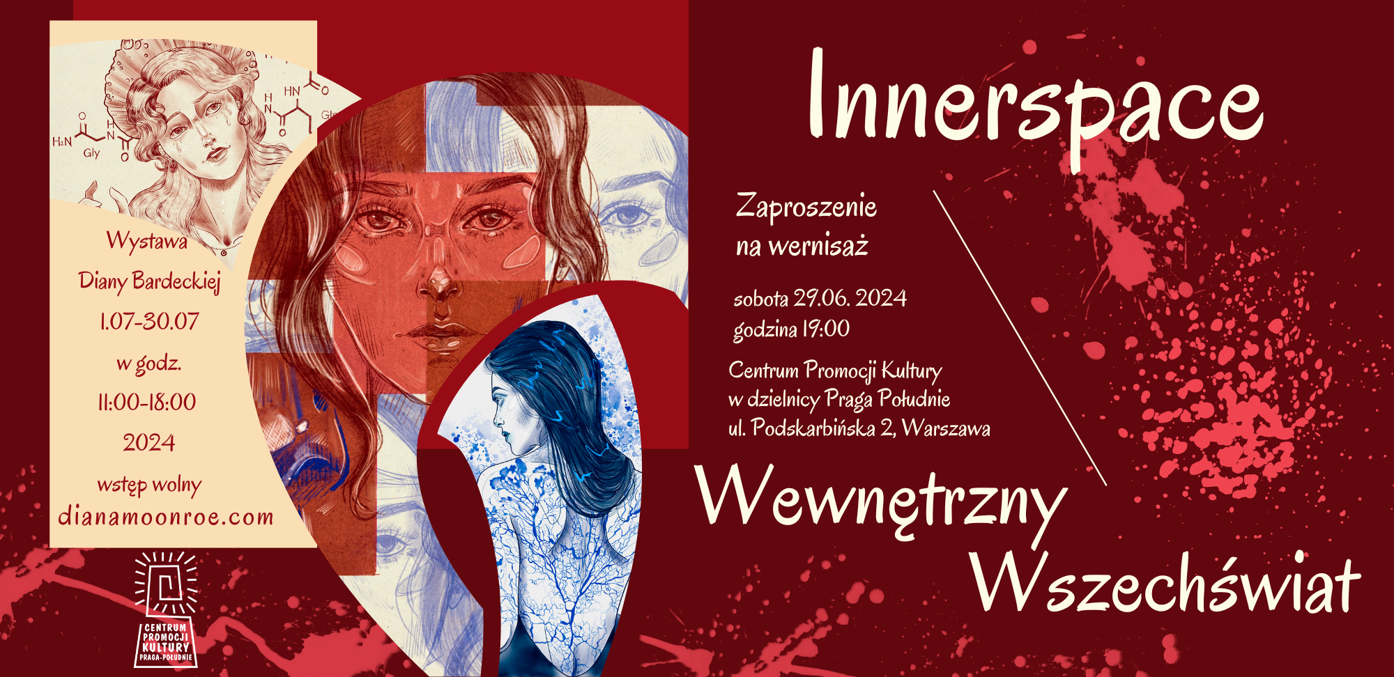 Diana Bardecka: Wystawa "Innerspace - Wewnętrzny Wszechświat" w Warszawie